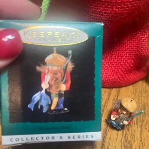 Keepsake by Hallmarks Ornament Nutcracker fisherman.